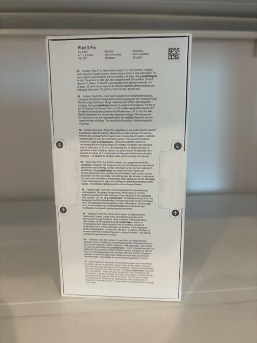 Google Pixel 8 Pro, 512GB, 12GB RAM, 5G, sigilat