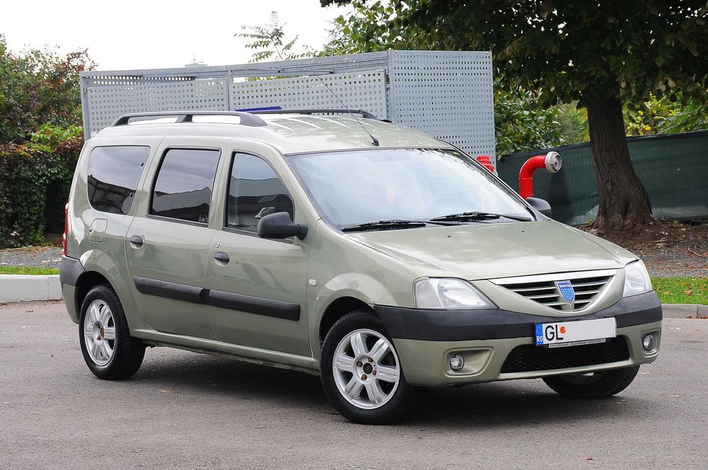 DACIA Logan MCV 7 locuri 2008 1.6i 16v 105 CP E4 AC, unic proprietar