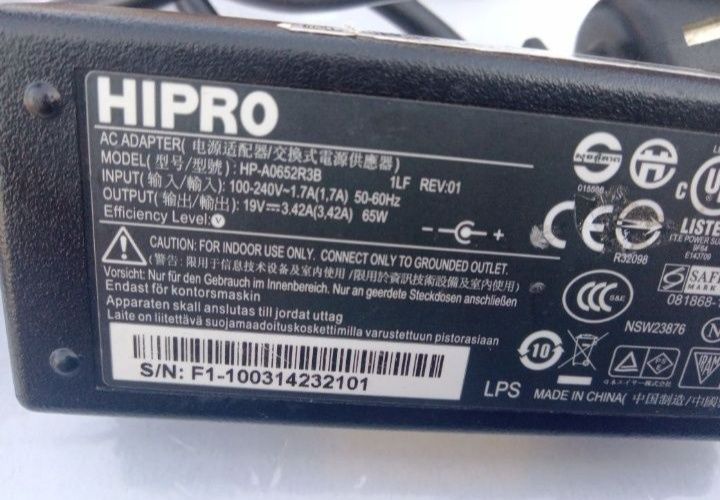 Incarcator Laptop Acer HP-A0652R3B original 19V , 65W

Incarcator Lapt
