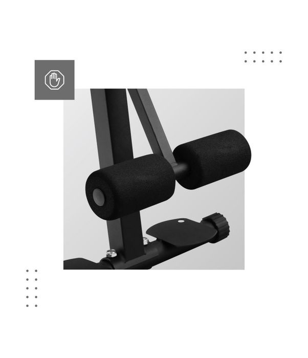 Bancă de exercitii reglabilă , 250 kg greutatea max, Gorilla 5.0