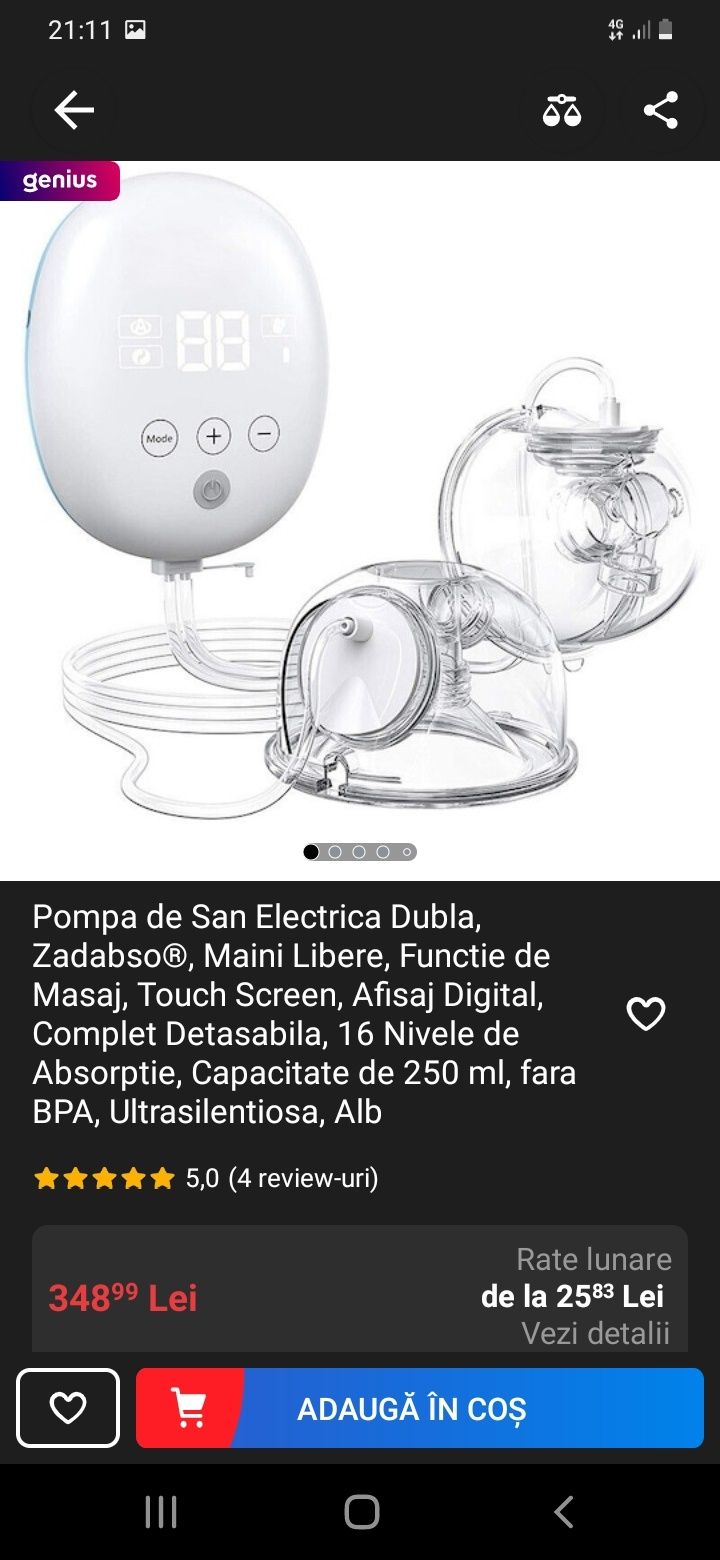 Pompa de San Electrica Dubla, Zadabso®