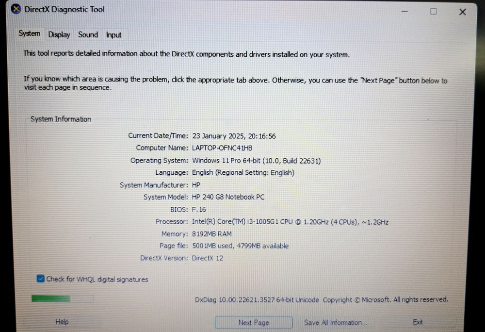 HP 240 G8 Ultraportabil i3-1005G1 Bmg Amanet 85683