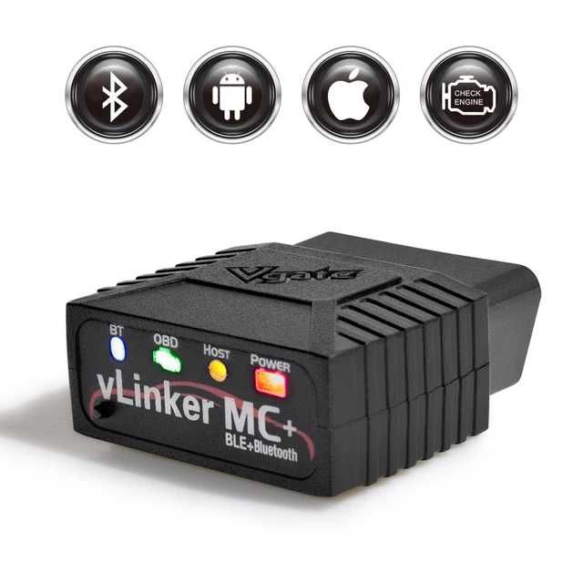 Универсален интерфейс ELM327 Vgate vLinker MC+ Bluetooth 4.0