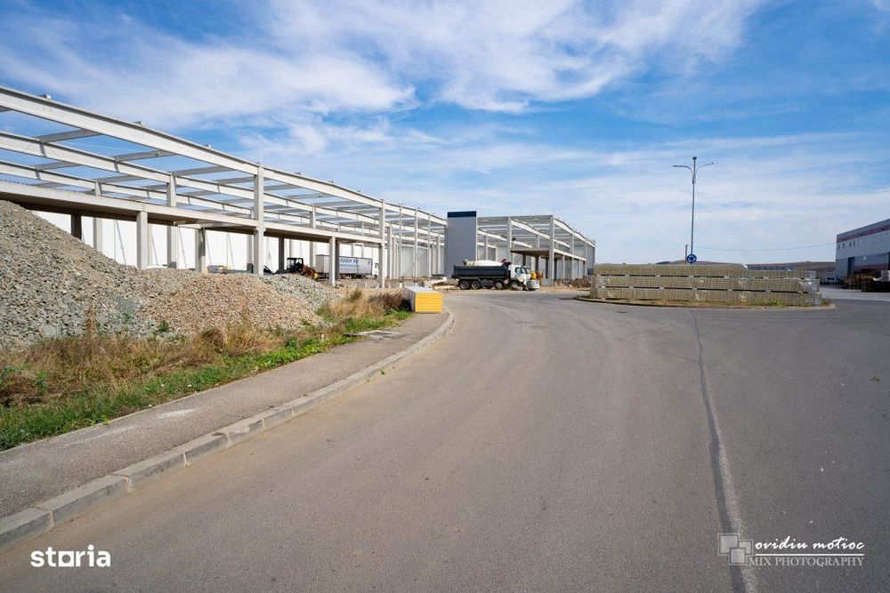 Proiect in curs de finalizare, 1.000-10.000 mp suprafete la cerere