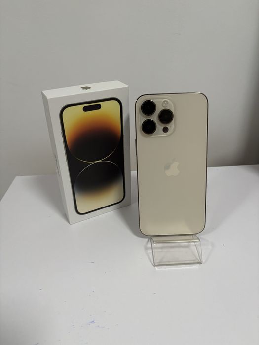 Iphone 14 Pro max gold un TB memorie stare ca nou baterie 88%
