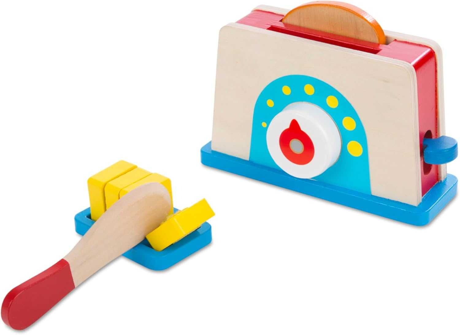 Детска Дървена кафемашина и тостер с аксесоари Melissa & Doug