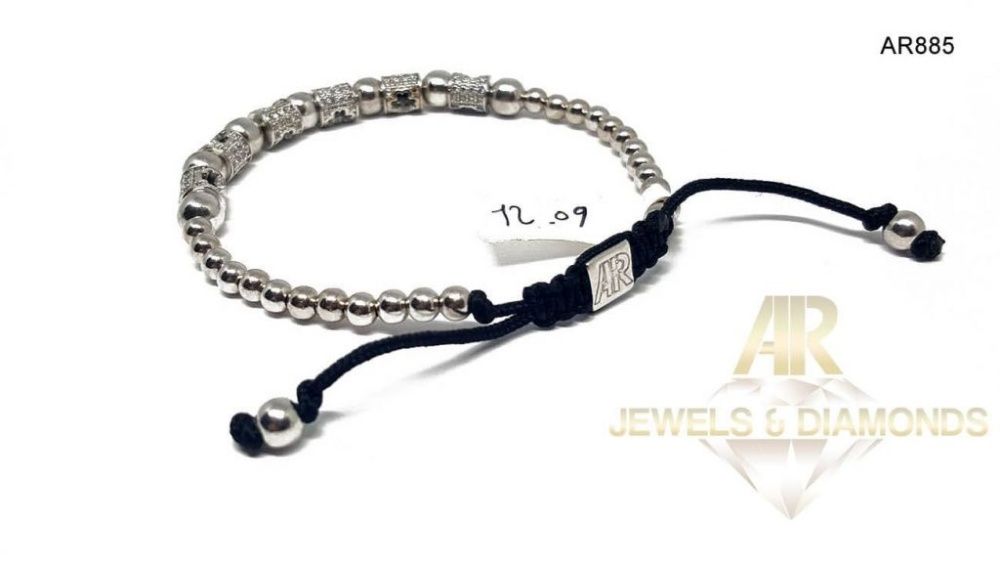 Vand bratara AUR 14 k 12.09 gr model nou deosebit ARJEWELS(AR885)