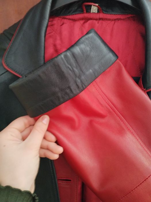 Palton femei de piele naturala