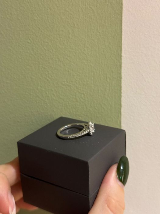 Inel aur cu diamante naturale