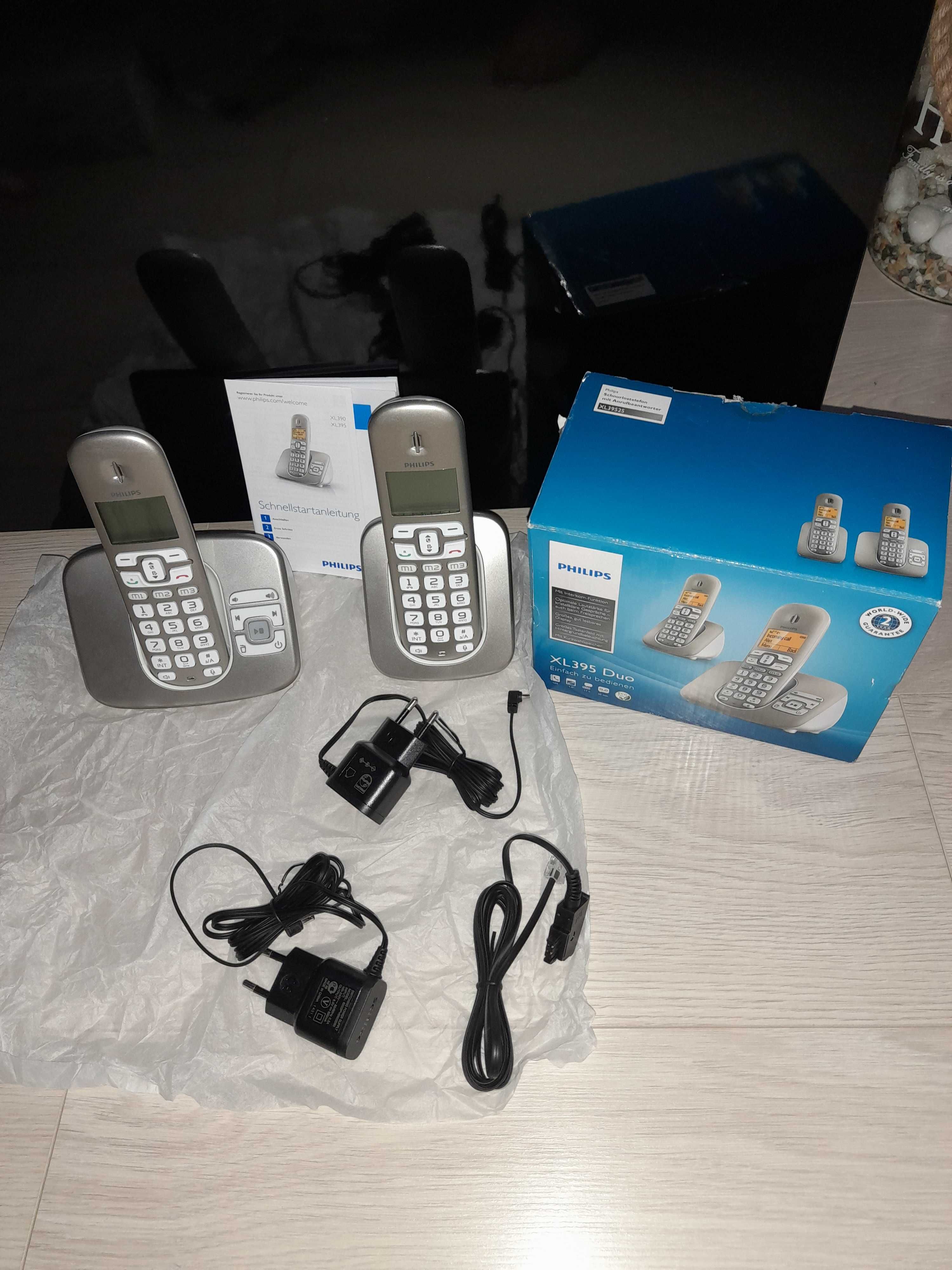 2 Telefoane fix/mobil Philips