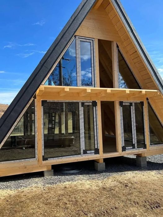 Vand cabana tip A Frame 8 x 5.5m