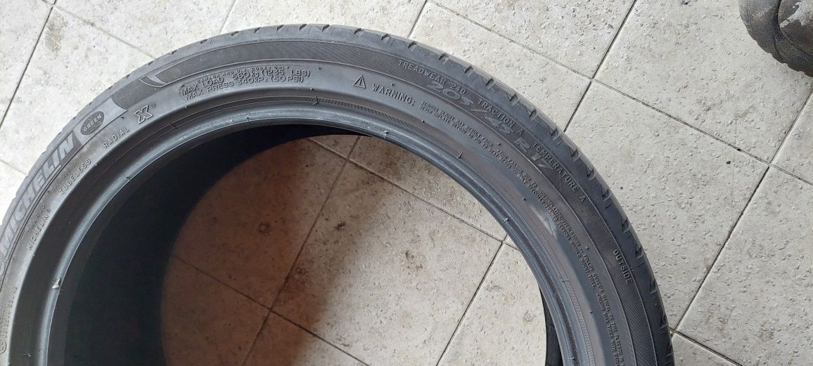 205/45 R17 Michelin Primacy cu steluță și buza pt jante