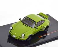 Macheta Porsche RWB Backdate olive green iXO 1:43
