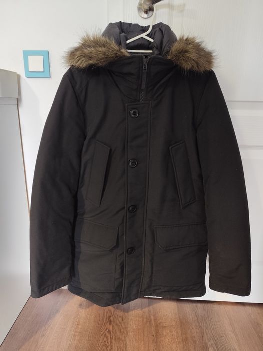 Зимно мъжко яке с двойно закопчаване