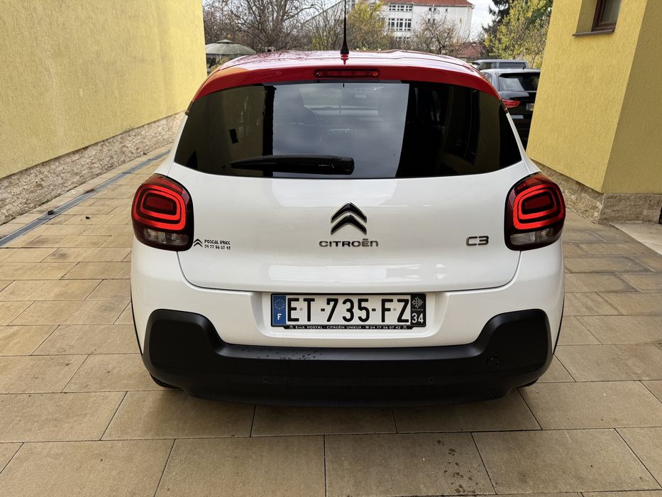 Citroen C3 1.2 benzina 82CP  Euro 6 an fab 2017