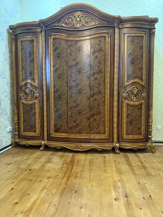 Спальный кровать с шкафом