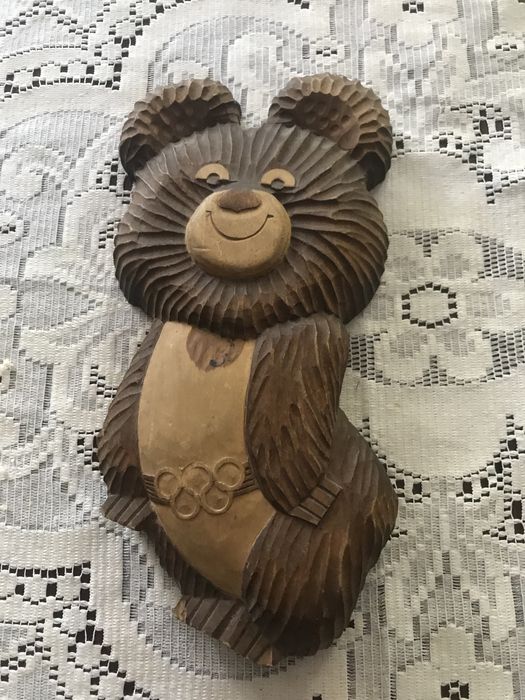 Мишка олимпийский СССР советский ретро