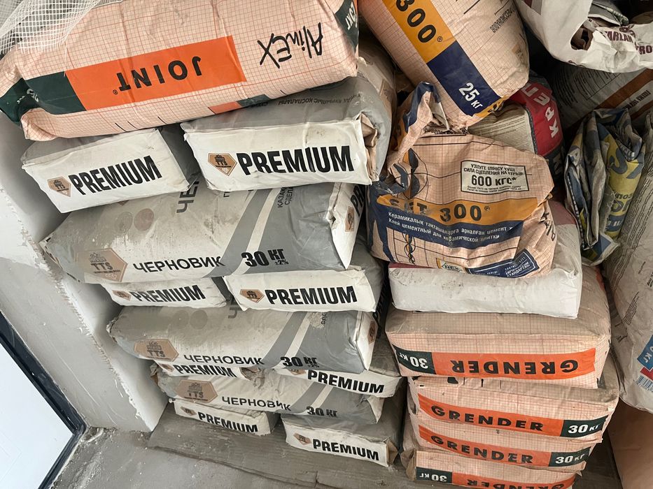 Стройматериалы Alinex Grender, Alinex Joint, Premium, TTS