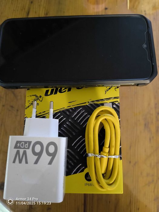 Ulefone armor 19t-с термокамера в перфектно състояние!