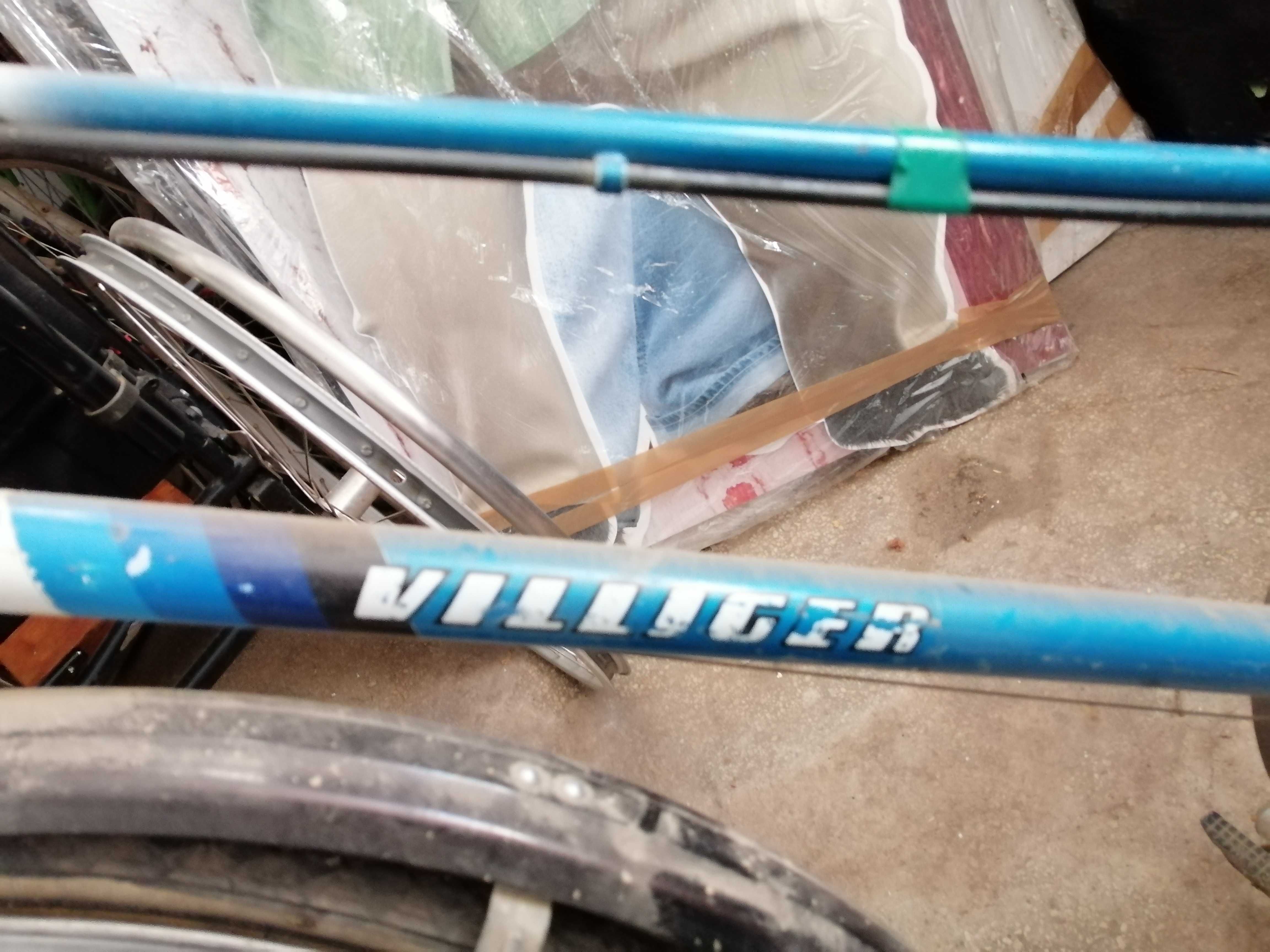 Bicicleta usoara, aluminiu, albastra Villiger dama