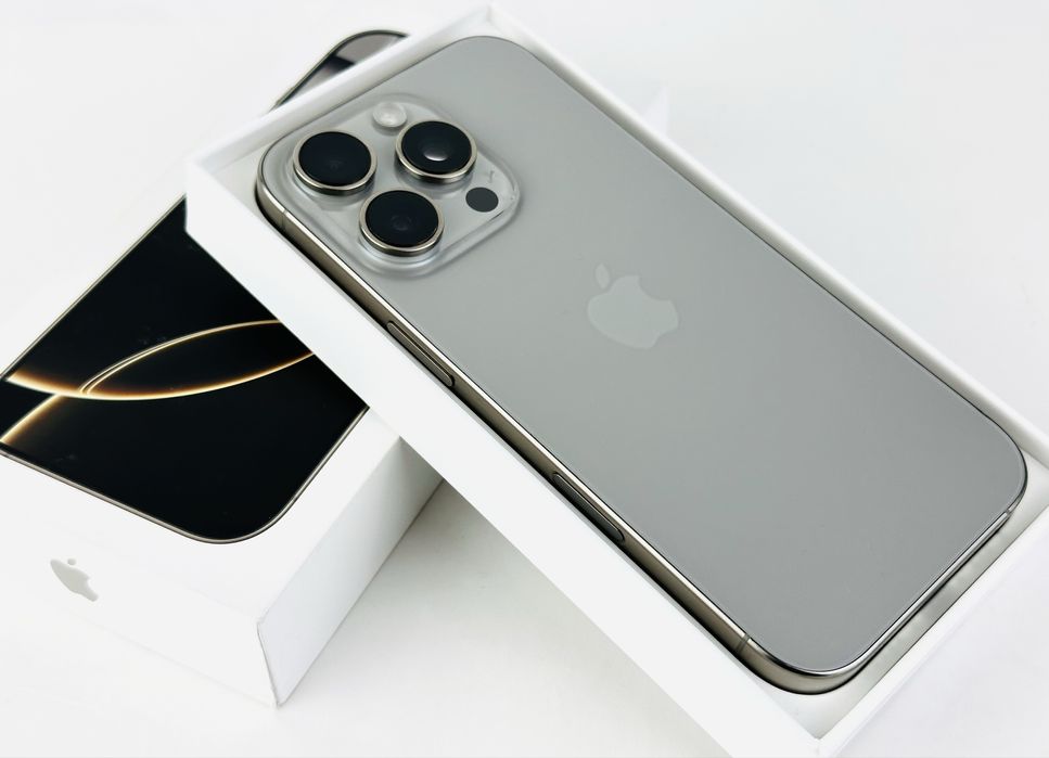 Apple iPhone 16 Pro 128GB Natural Titanium 97% Батерия! Гаранция!