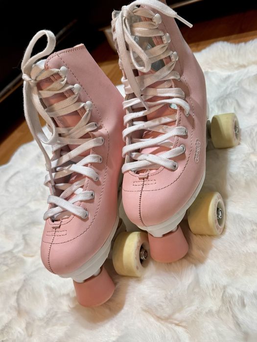 Ролкови кънки за фигурно пързаляне OXELO, QUAD 100,за деца и възрастни