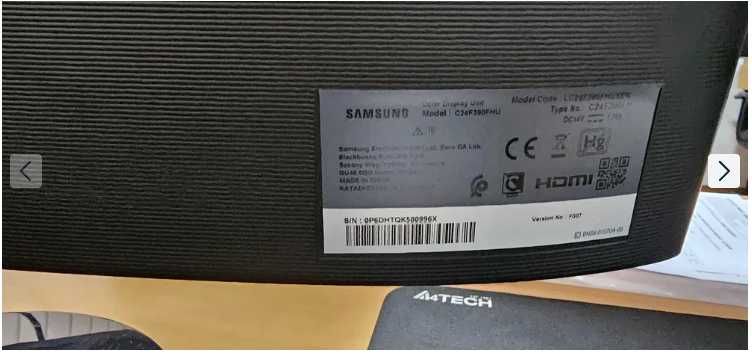 Monitor Curbat Gaming LED VA Samsung 24",1800R, FullHD, FreeSync, 72Hz
