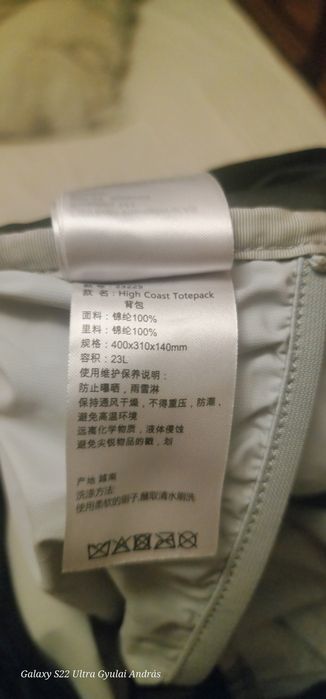 Rucsac-geanta de umar Fjallrawen High Coast Totepack 23L