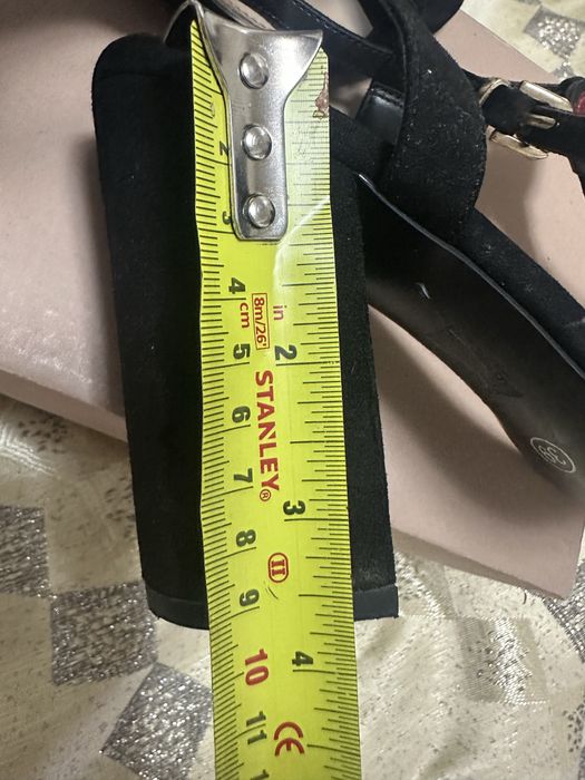 Sandale model deosebit, Office London, piele intoarsa