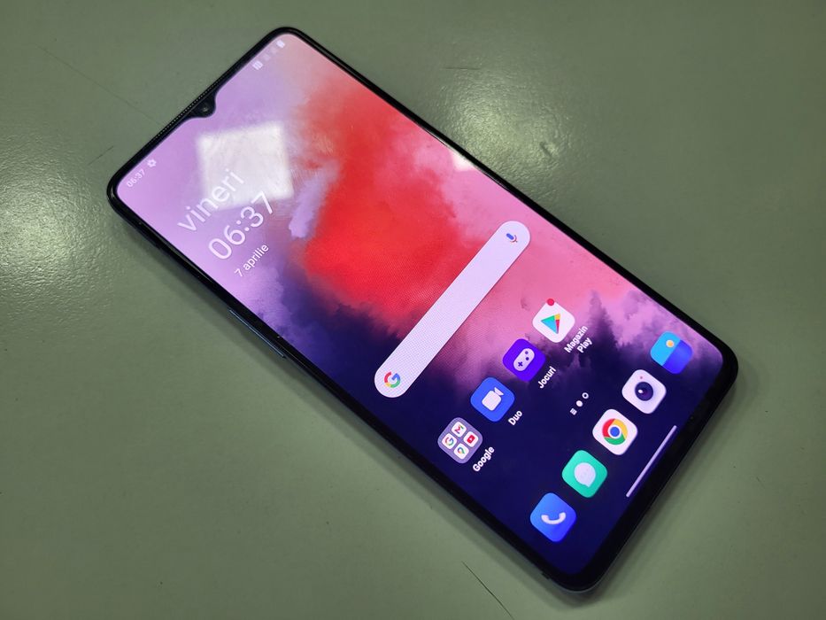 One Plus 7T Blue Daual Sim Impecabil Ca Nou Poze Reale 8ram