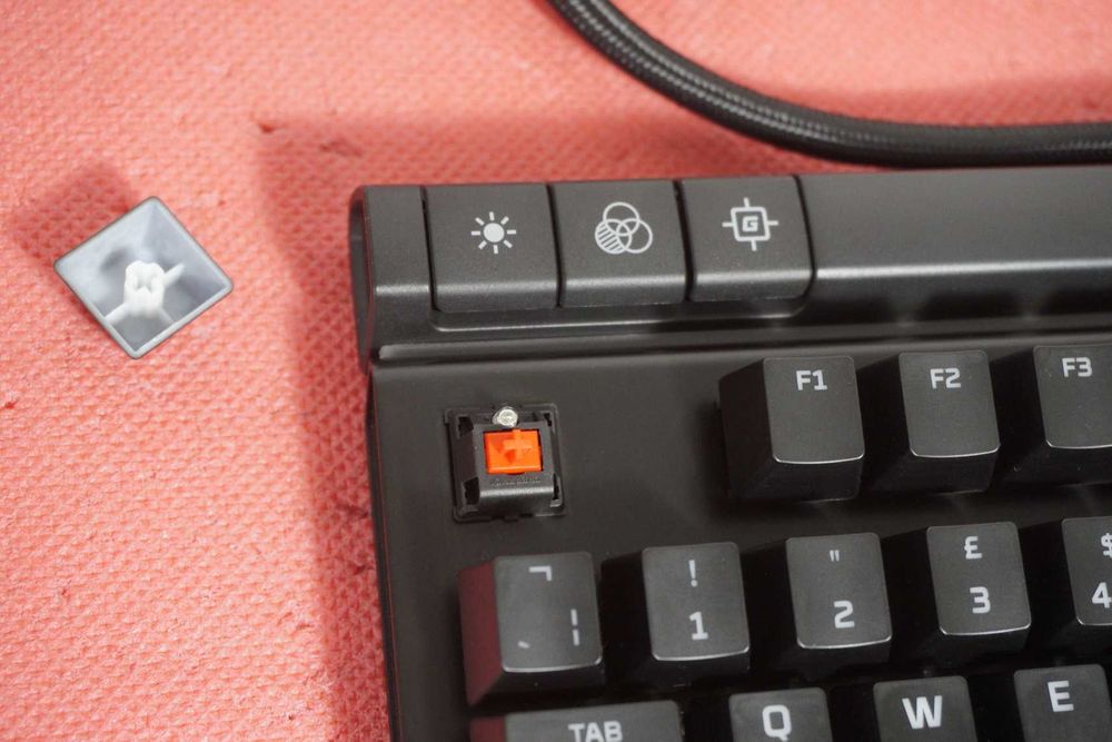 Клавиатура HyperX Alloy Elite Cherry MX Red Switch механична / Вкл.ДДС