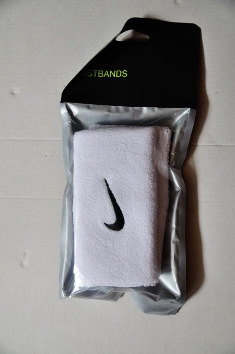 Nike DoubleWide Swoosh Wristband - Mansete tenis