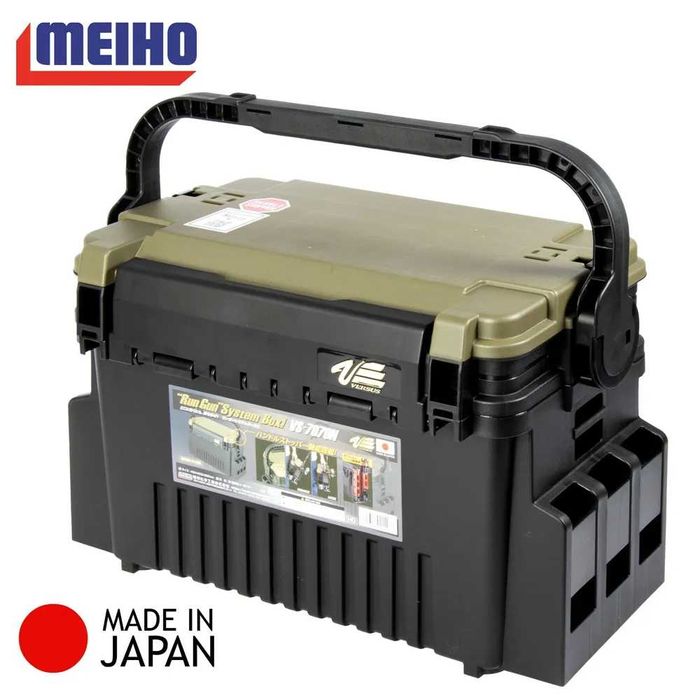 Ящик рыболовный Meiho Versus VS-7070N Black (Япония)