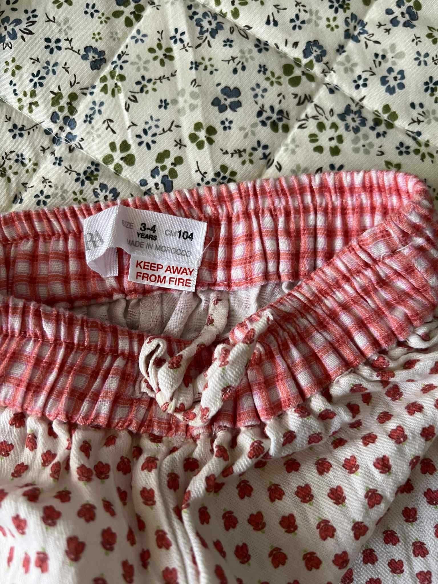 Детска рокля, дънкова риза и широк панталон, ZARA, №104