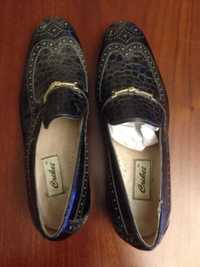 Туфли мужские итальянские цвет черный размер 43-44