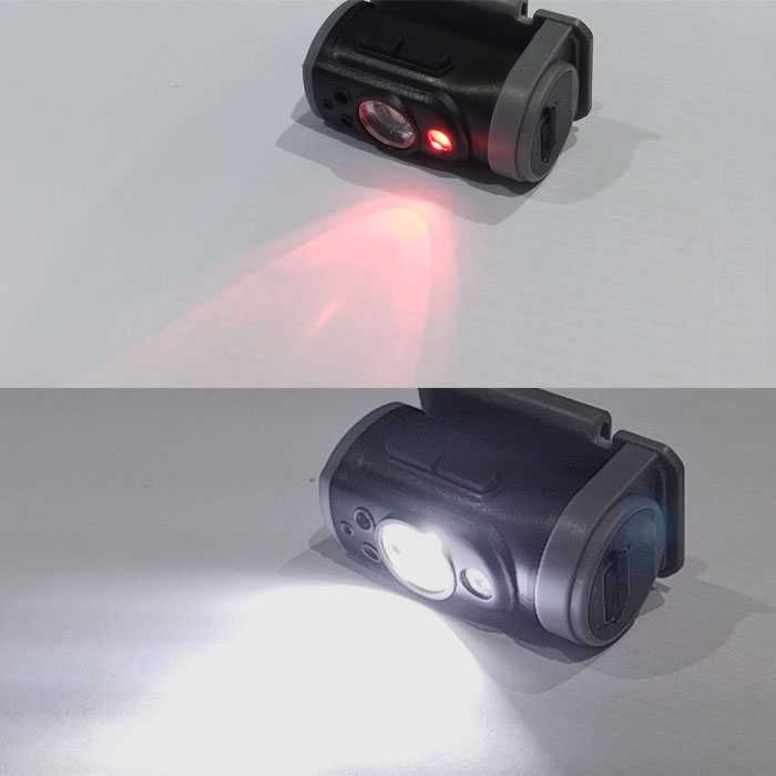 Фенер за глава със сензор за движение