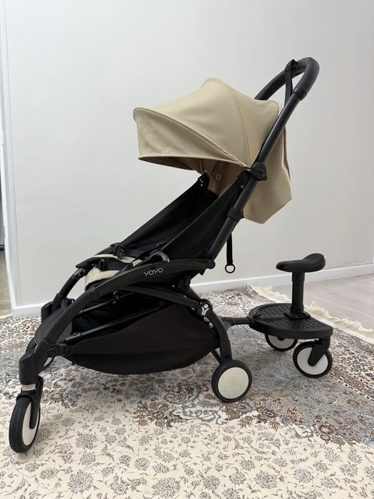 Продам коляску babyzen yoyo2 , 2в1. + подножка для второго ребенка