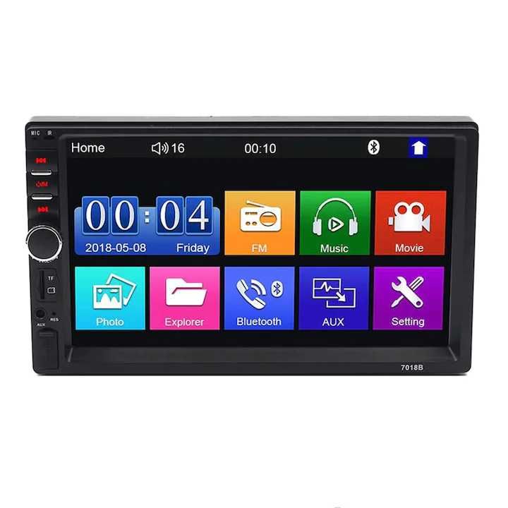 Player auto Model 7208,2DiN,Radio FM,Mp5 Divix ,Bluetooth,Etc