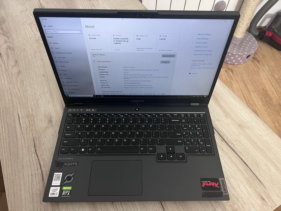 Laptop Gaming Lenovo Legion 5