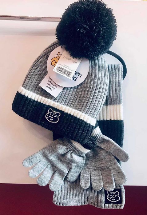 set caciula, fular, manusi 4-8, 8-12 ani / 104-128, 128-152 (noi)