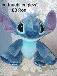 Jucărie stitch Disney cu funcții lb engleză 35 cm