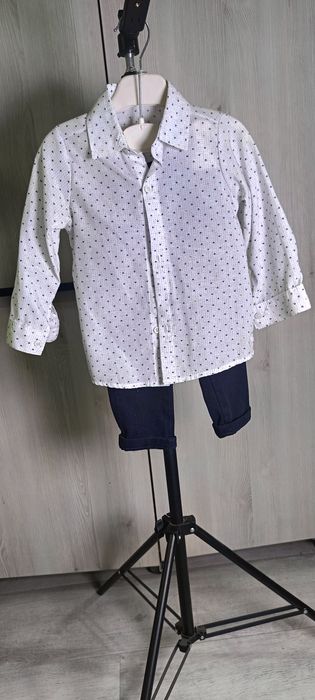 Рубашка и джинсы детские.