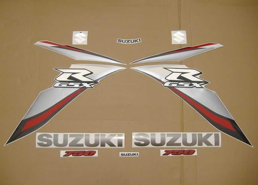Стикери Сузуки 750 GSXR 2008г.-2009г. Suzuki GSX-R лепенки к8 к9 k8 k9