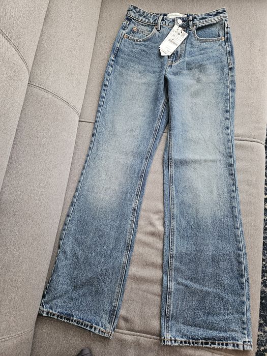 Blugi vintage stradivarius marime 36