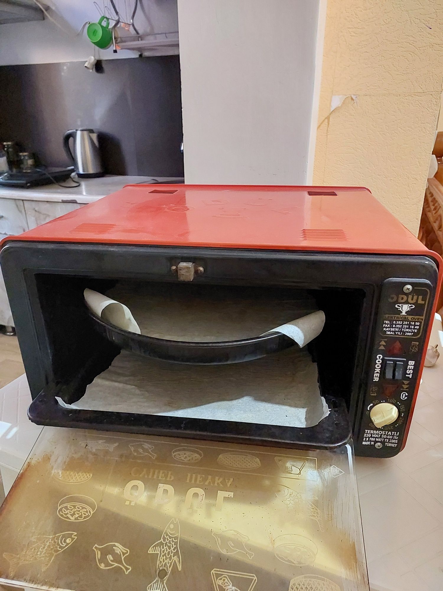 Elektor duxovka ODUL, духовка Одул