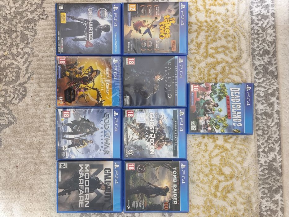 Для PS 4 диски игры