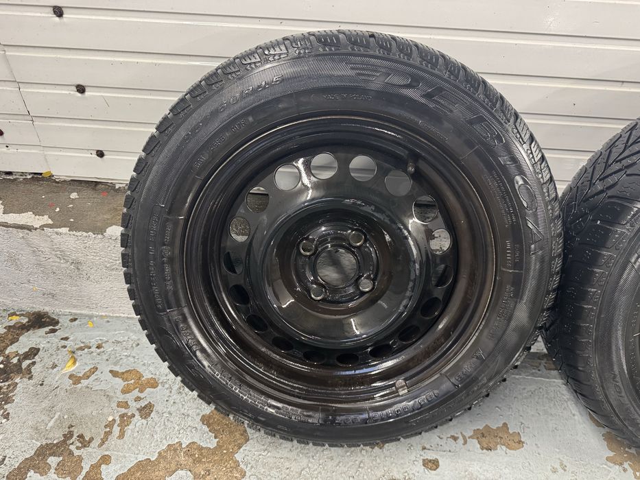 Roti iarna 15” Opel Astra G + anvelope vara (Bonus lanturi zapada)