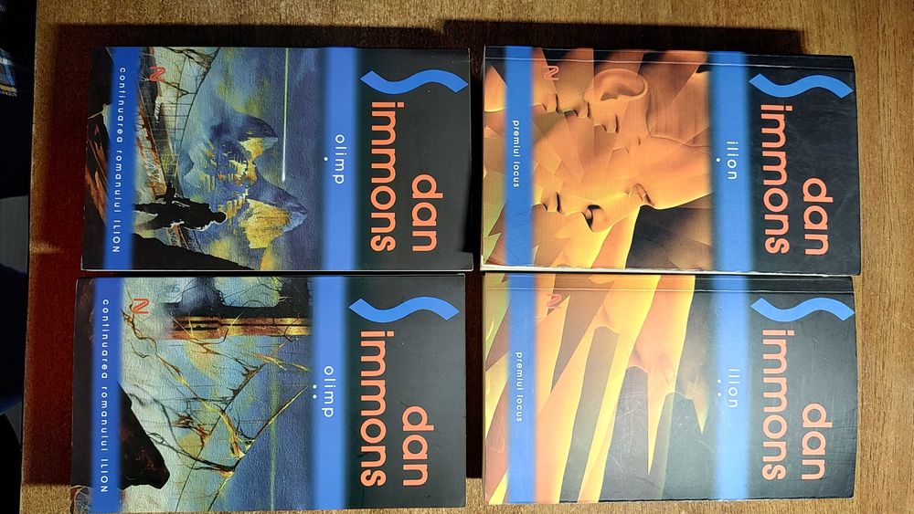 Dan Simmons – saga Ilion / Olimp (2+2 vol)