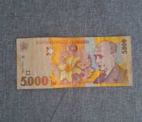 Bancnota Lucian Blaga 5000 lei