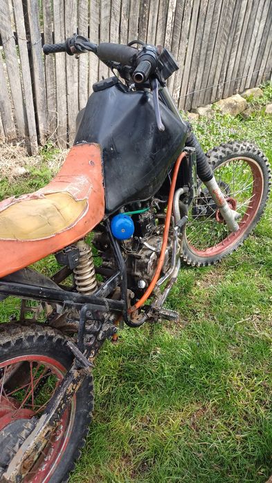 cross Gilera rx 125 2t cu motor schimbat. 250 4t